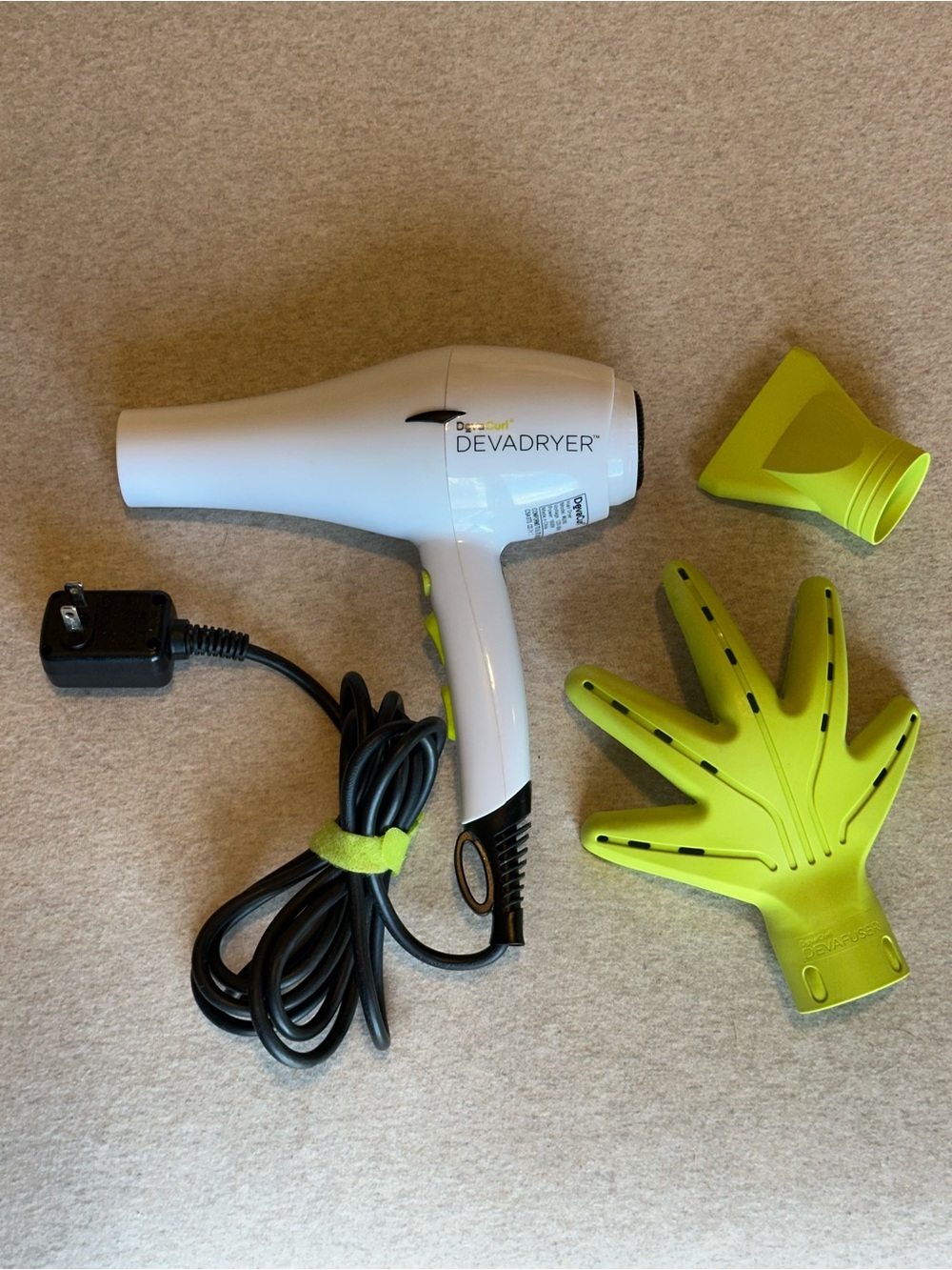 DevaCurl DevaDryer Hand Shaped DevaFuser